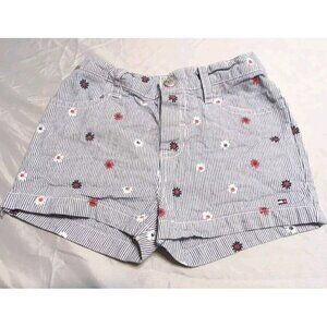 TOMMY HILFIGER GIRLS SIZE 6 Striped With Flowers